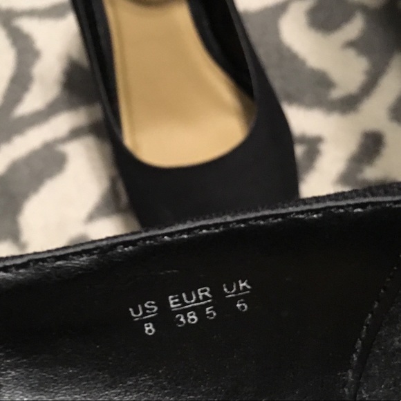 CLOSET CLOSING! JustFab platform wedge peeptoe EUC - Picture 4 of 8